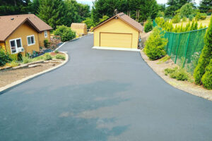 After sealcoating project, Five Corners, WA