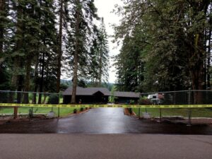 After sealcoating project, Longview, WA