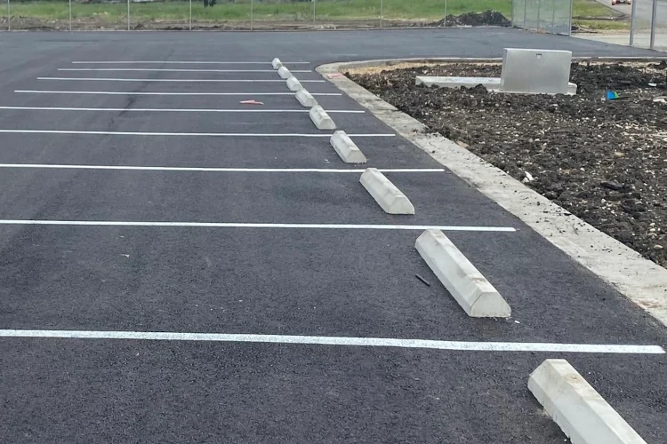 Wheel Stop Installation